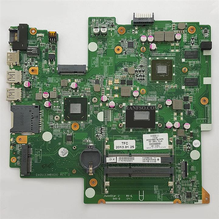 مادربرد لپ تاپ اچ پی SleekBook 14-B HM77_CPU-I5-3_U33_DA0U33MB6D0_VGA-2GB گرافیک دار